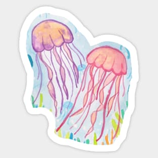 Jelly fish Sticker